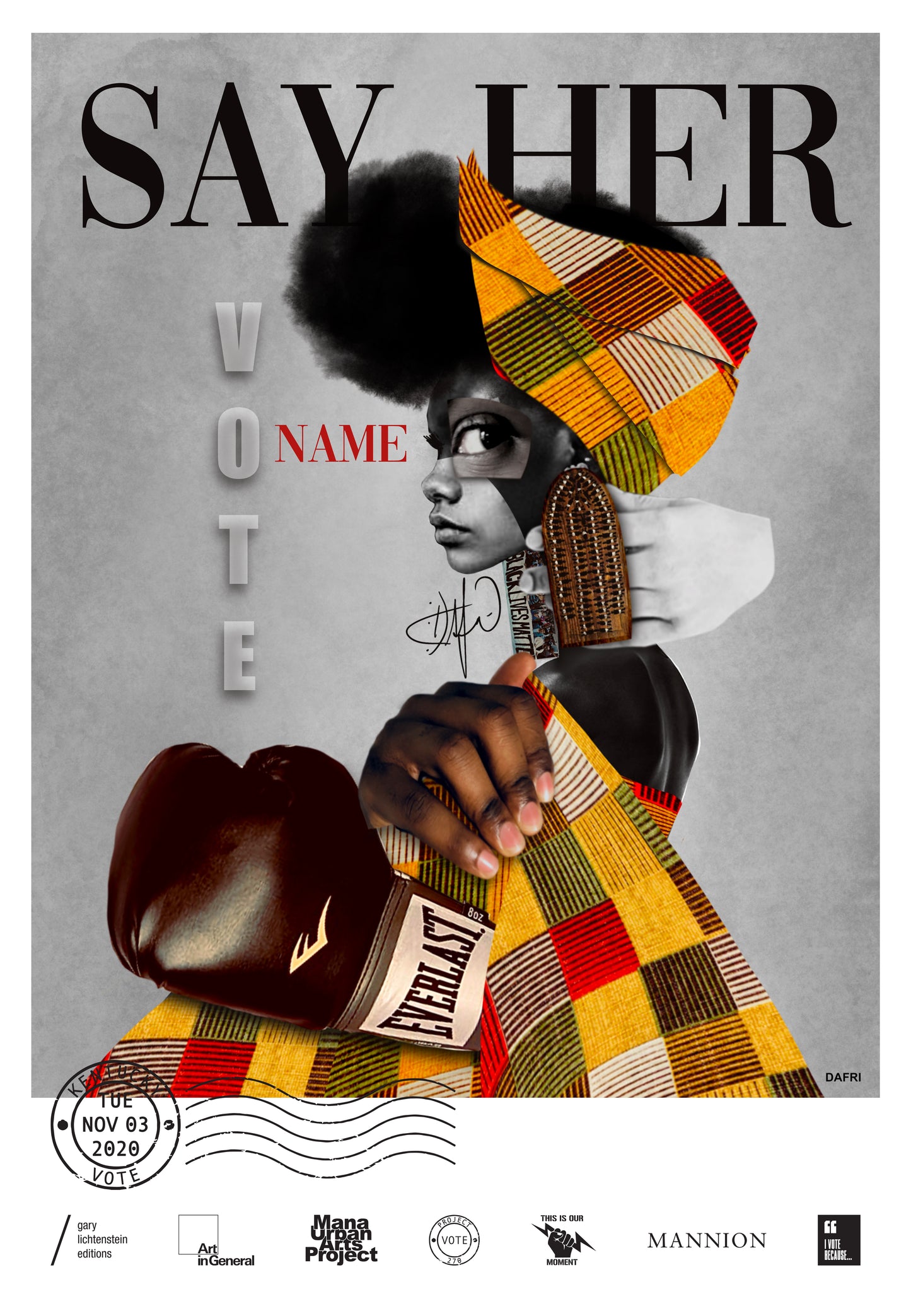 Kentucky Get Out The Vote Poster by Dafri