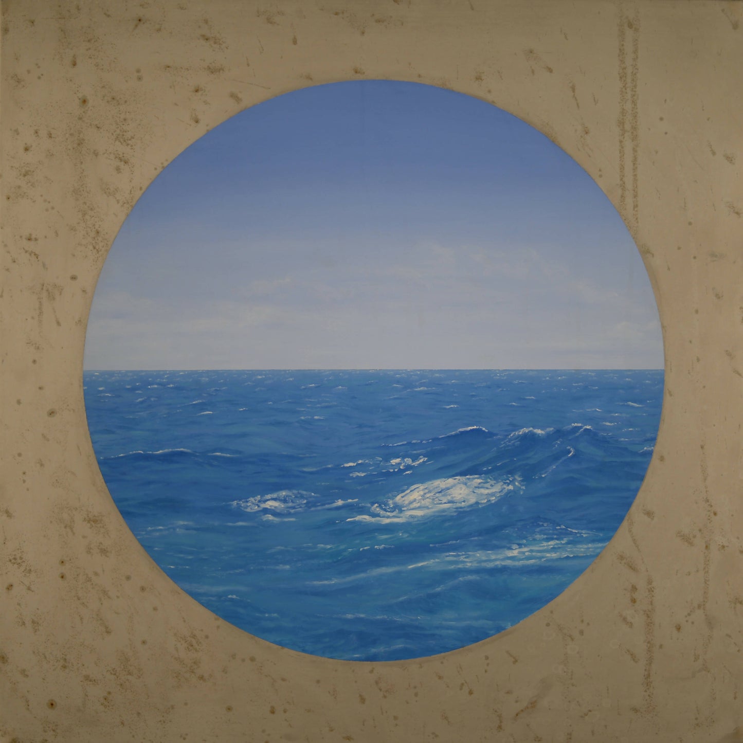 Porthole Two: 39" x 39"