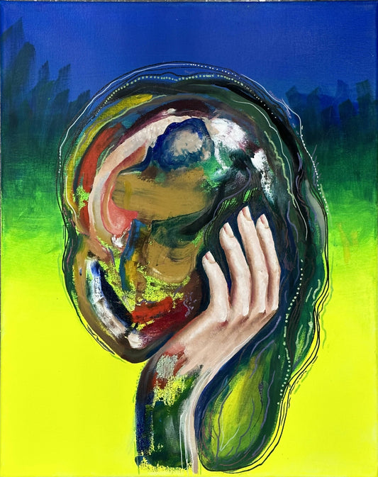 Thinking woman