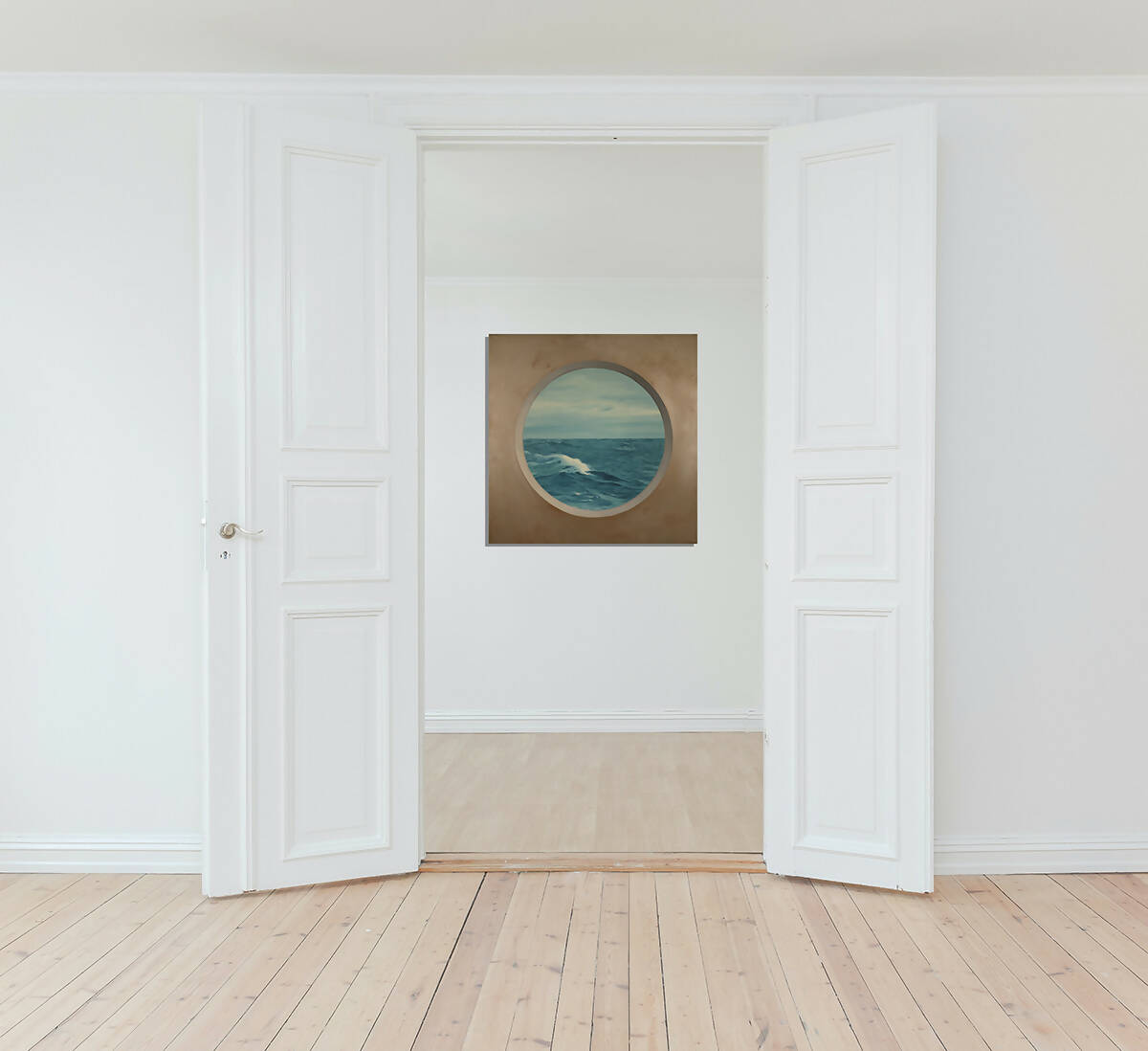 Porthole Four: 39" x 39"