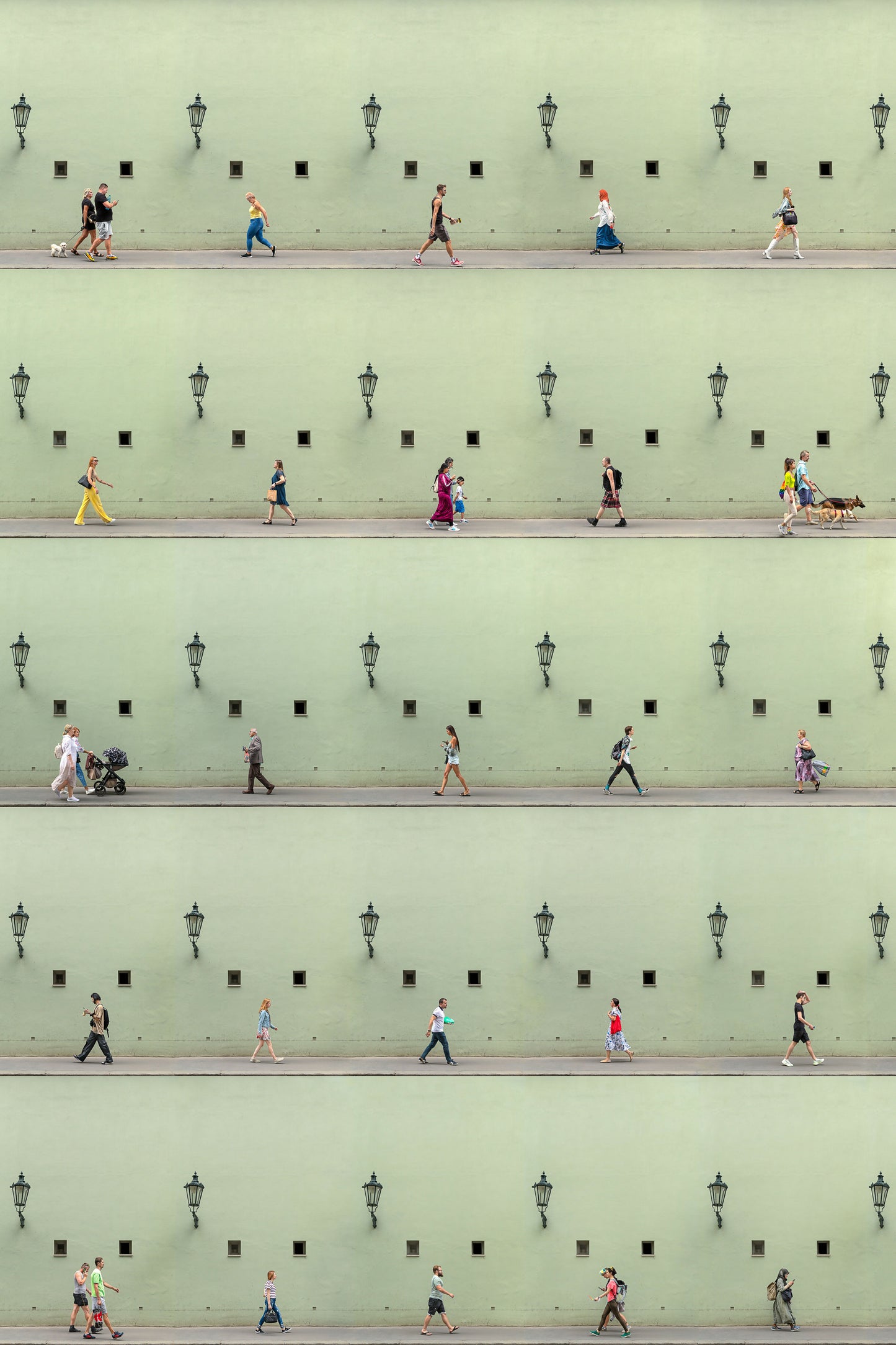 Time Lapse. Nekázanka Street, Prague