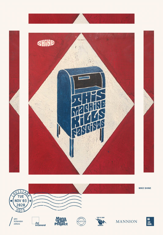 Louisiana Get Out The Vote Poster by Mike Shine