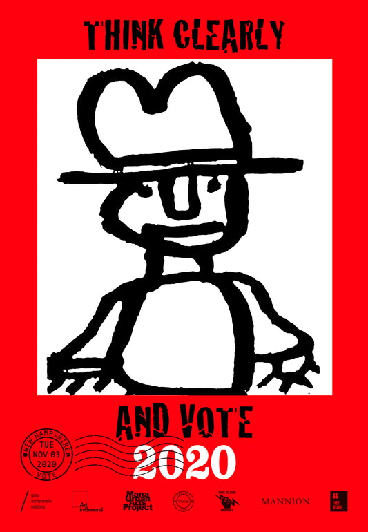 New Hampshire Get Out The Vote Poster by Phil Demise Smith