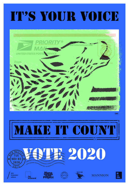 New Mexico Get Out The Vote Poster by ENX