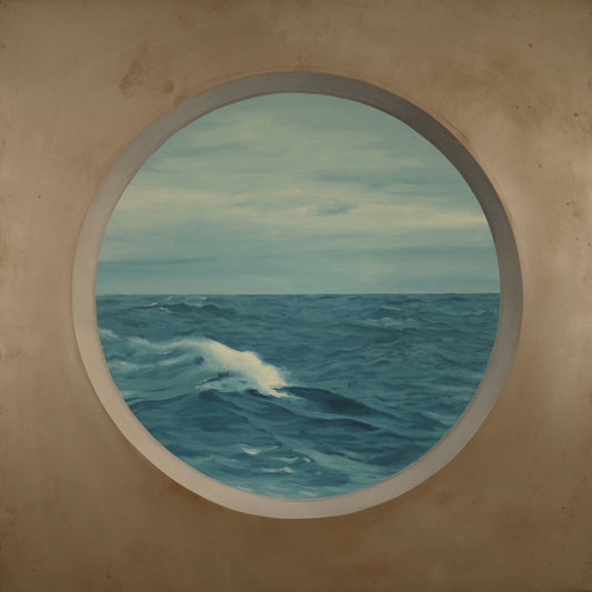 Porthole One: 28" x 28"