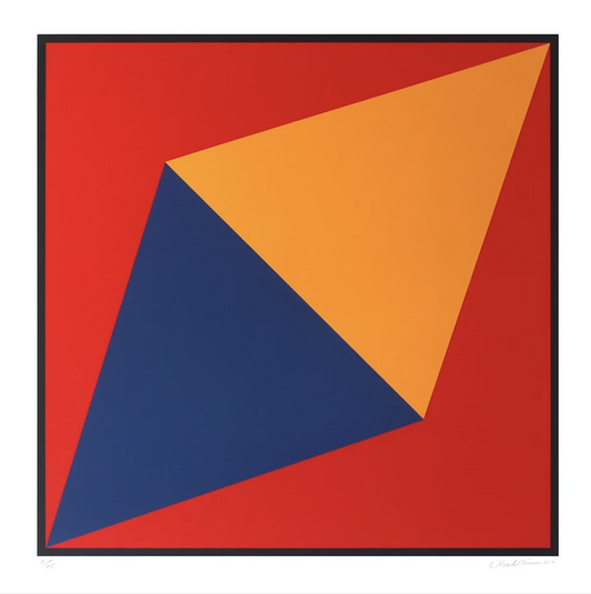 Charles Hinman: Orange Triangle